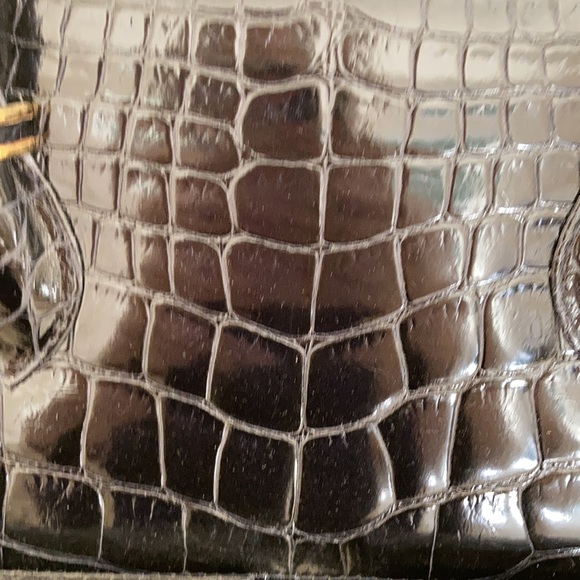 Lana Marks black Alligator purse. New - Picture 3 of 9